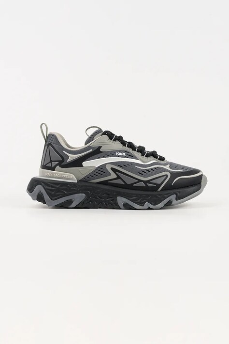 Karl Lagerfeld sneakersy BLAZE damskie kolor szary KL62422