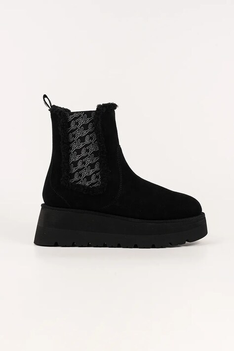 Karl Lagerfeld śniegowce SKYLAR kolor czarny KL48662