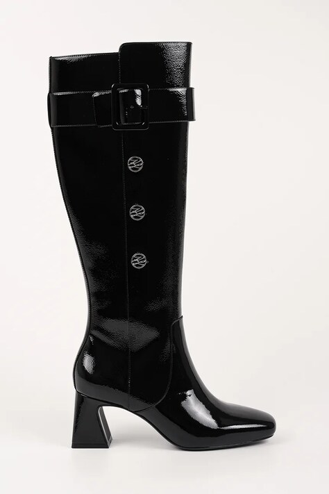 Μπότες Karl Lagerfeld BEATA χρώμα: μαύρο, KL31475A