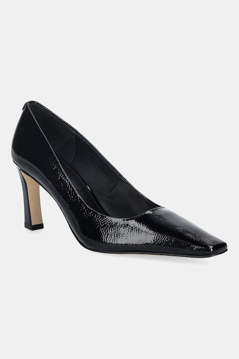 MICHAEL Michael Kors stilettos de piele Darrah culoarea negru, 40F5DRMP1A.001