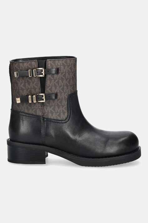Шкіряні черевики MICHAEL Michael Kors Darrington — AW25-OBD3A4, чорний — фото 2
