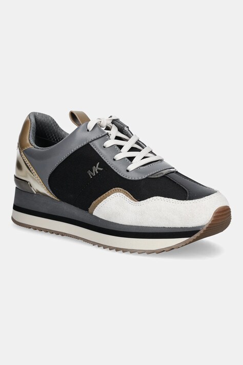 Αθλητικά MICHAEL Michael Kors Raina χρώμα: μαύρο, 43F5RNFS2D.987