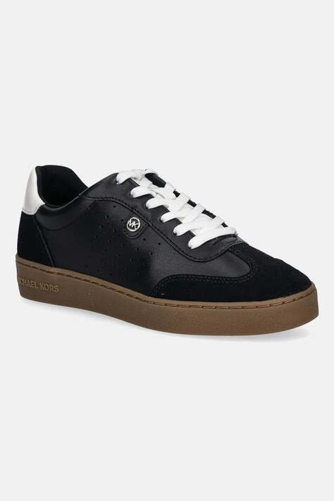MICHAEL Michael Kors sneakersy skórzane Scotty damskie kolor czarny 43F4SCFS5L.001