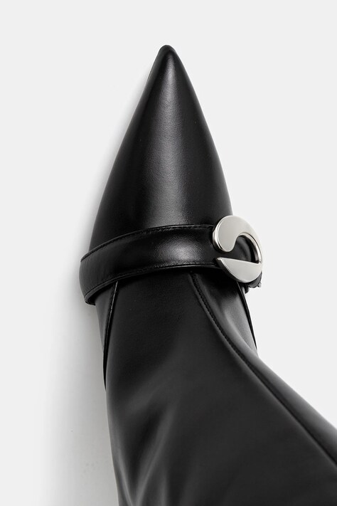 Шкіряні чоботи Coperni Belt Boot — фото 4