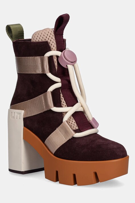 United Nude botki Grip Nomad Mid II damskie kolor fioletowy na słupku 1076491257
