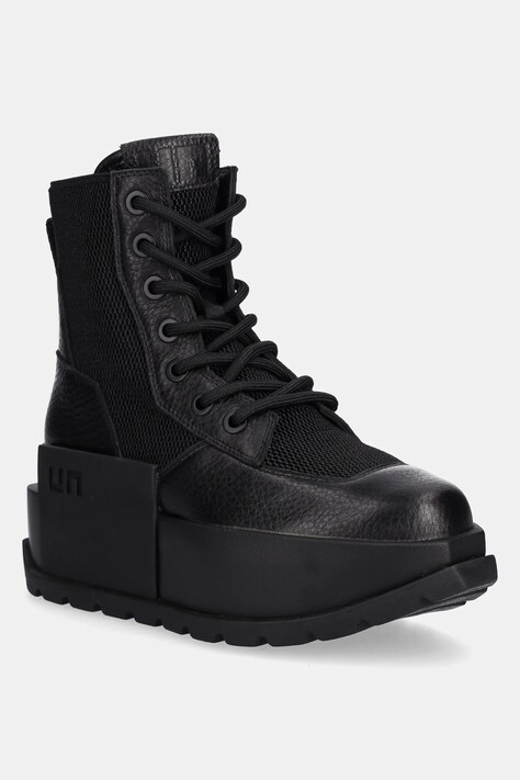 United Nude botki Roko Trooper damskie kolor czarny na platformie 1096701165