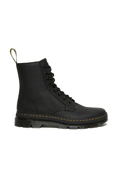 Кожени кубинки Dr. Martens Combs в черно с платформа DM26007001
