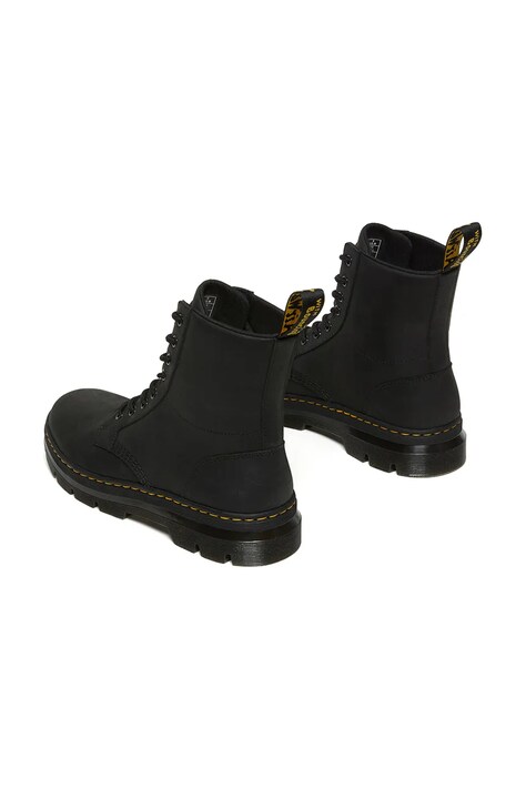 Dr. Martens workery skórzane Combs damskie kolor czarny na platformie DM26007001
