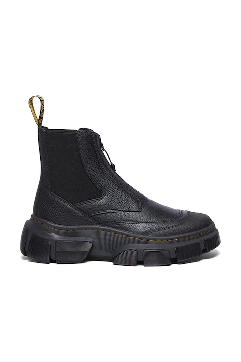 Кожени боти челси Dr. Martens DMXL Zip Chelsea в черно с платформа DM41070001