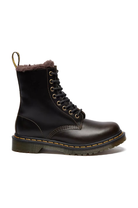 Δερμάτινα workers Dr. Martens 1460 Serena χρώμα: καφέ, DM41414020