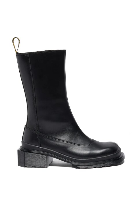 Dr. Martens cizme de piele Maybole Hi culoarea negru, cu toc drept, DM41993001