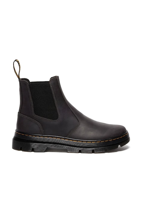 Dr. Martens ghete chelsea de piele Embury Chelsea Boot culoarea gri, cu platformă, DM42013020