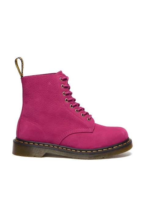 Черевики Dr. Martens 1460 Pascal колір рожевий на плоскому підборі DM42596650