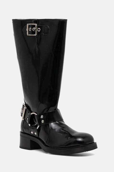 Сапоги Steve Madden Beau цвет чёрный на плоском ходу 11003069