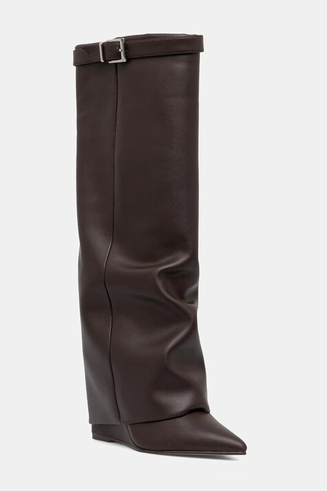 Сапоги Steve Madden Corenne цвет коричневый на платформе 11003418