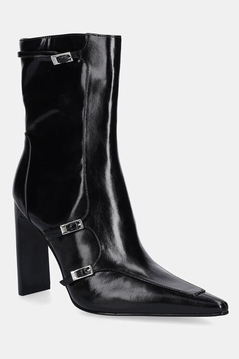 Μποτάκια Steve Madden Fastened χρώμα: μαύρο, 11004818