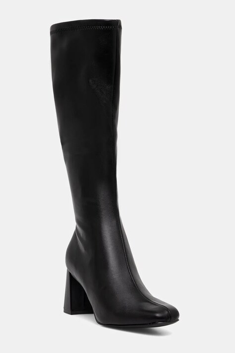 Steve Madden kozaki Holly damskie kolor czarny na słupku 11003501