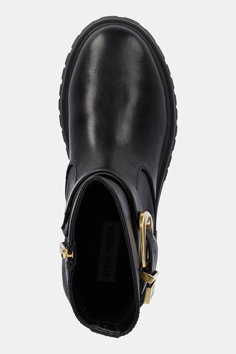 Шкіряні черевики Steve Madden Lexs — AW25-OBD3O1, чорний — фото 4