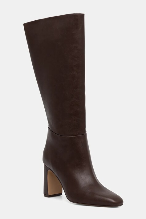 Steve Madden cizme Speedway culoarea maro, cu toc drept, 11003284