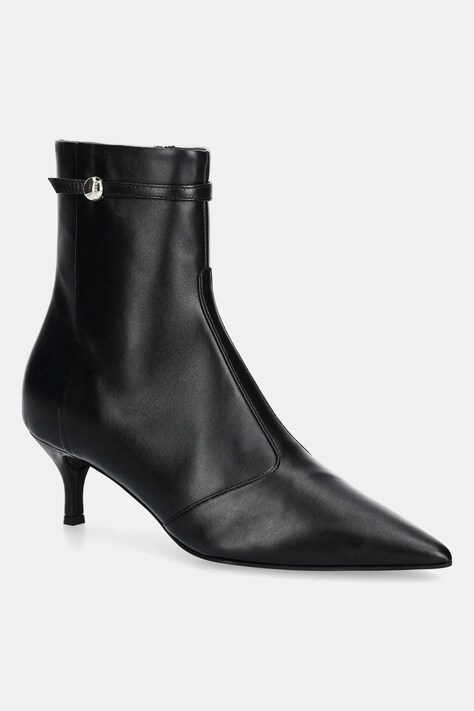 Furla botki skórzane Sfera Ankle Boot damskie kolor czarny na szpilce YJ64SFE X30000 O6000