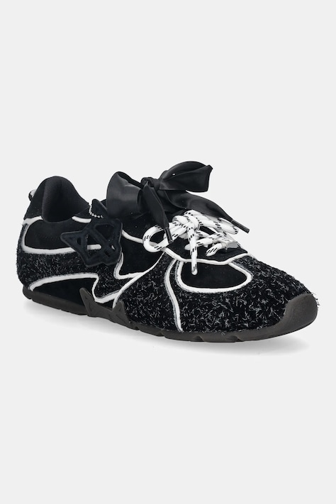 Naked Wolfe sneakersy Adored damskie kolor czarny Adored Black Hairy Suede