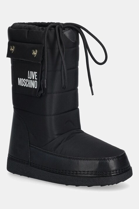 Love Moschino śniegowce kolor czarny JA24452G0NISL000