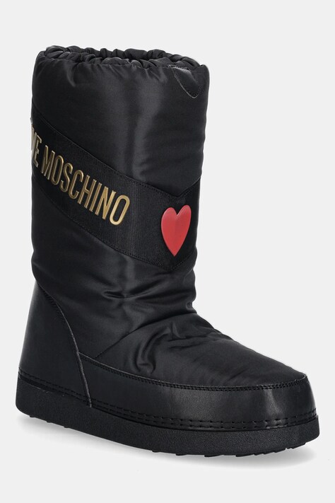 Love Moschino śniegowce kolor czarny JA24032G0NISY000