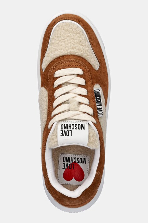 Кросівки Love Moschino — AW25-OBD3S6, коричневий — фото 4