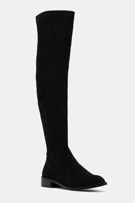 Steve Madden kozaki Xray damskie kolor czarny na płaskim obcasie 11005012