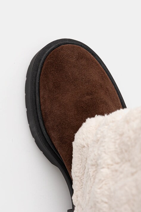 Чоботи Steve Madden Godiva — AW25-OBD3WD, бежевий — фото 5