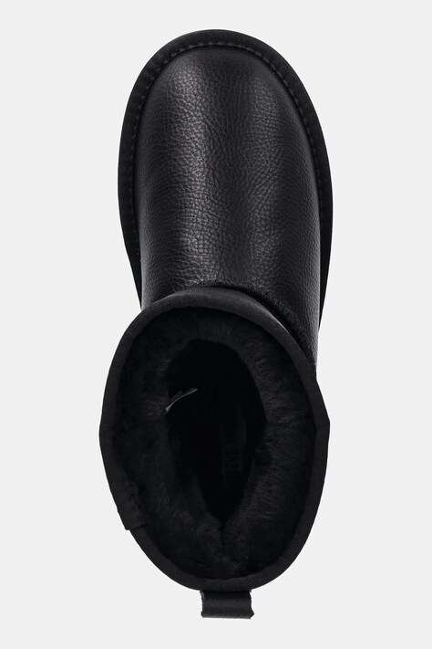 Шкіряні черевики Steve Madden Tessah — AW25-OBD3WT, чорний — фото 4