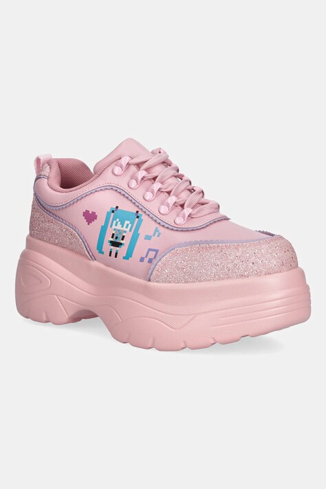 Koi Footwear sneakersy JJ31 Virtual Diva x Hatsune Miku damskie kolor różowy JJ31