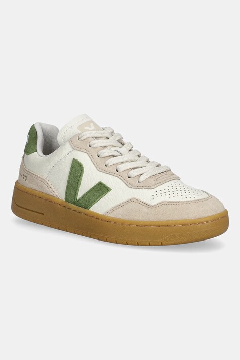 Veja sneakers din piele V-90 culoarea bej, VD2020916A