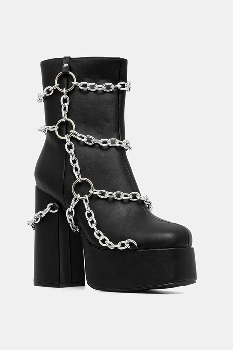 Μποτάκια Koi Footwear χρώμα: μαύρο, Spectral Shackles of a Lamented Soul