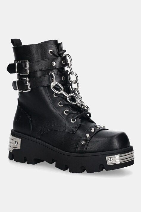 Koi Footwear stivaletti alla caviglia donna colore nero  Shackled Shadows Heavy Duty