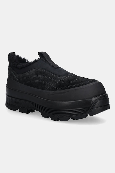 Diemme cizme de zăpadă din piele întoarsă badia basso shearli culoarea negru, DI25FWLBW.F01S006BLK