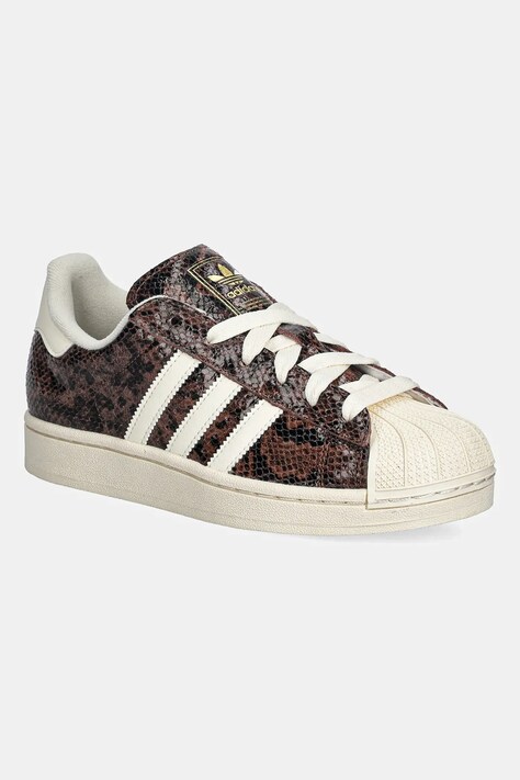 adidas Originals sneakersy Superstar II W damskie kolor brązowy JP8158