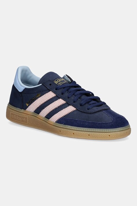 adidas Originals sneakersy skórzane Handball Spezial W damskie kolor granatowy JR0851