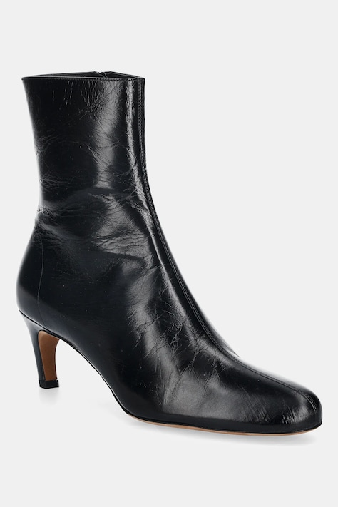 Proenza Schouler botki skórzane Uma damskie kolor czarny na szpilce SH254082