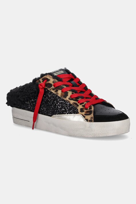 Crime London sneakersy SK8 DELUXE SABOT damskie kolor czarny 21170AA7