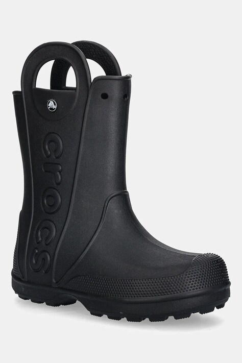 Crocs kalosze Handle It Rain Boot damskie kolor czarny 210956