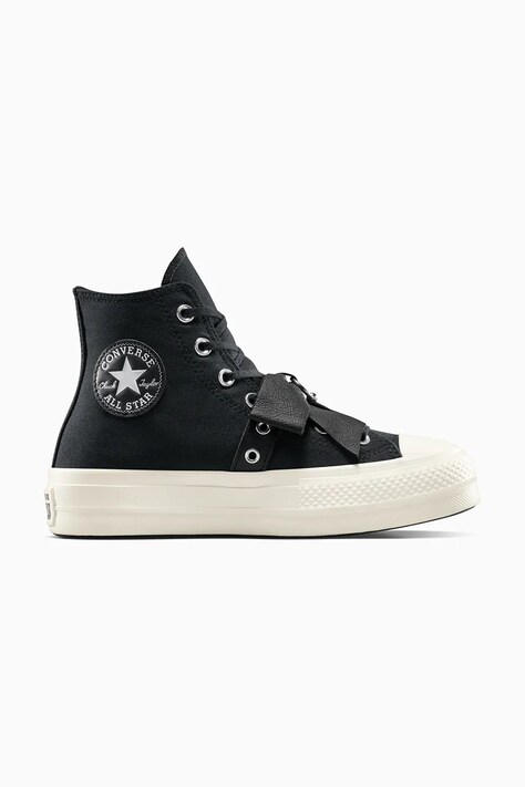 Superge Converse Chuck Taylor All Star Lift črna barva, A15166C