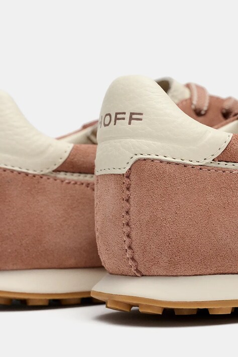 Hoff sneakersy zamszowe BRIDGE damskie kolor różowy 22561023