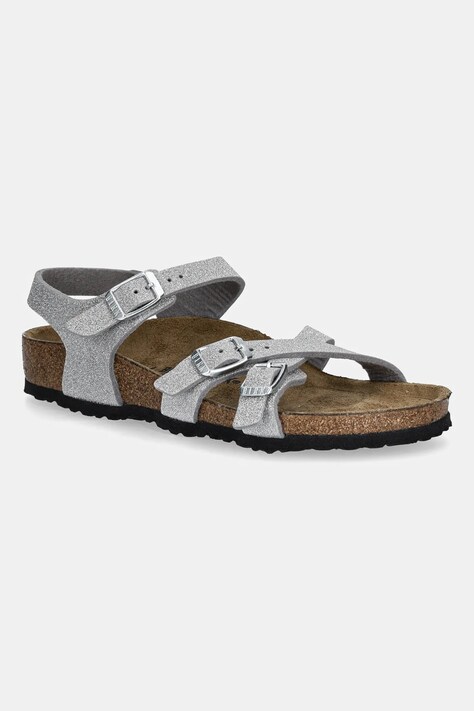 Otroški sandali Birkenstock Kumba srebrna barva, 1030536