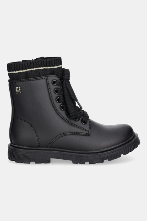 Дитячі черевики Tommy Hilfiger — AW25-OBG009, чорний — фото 2