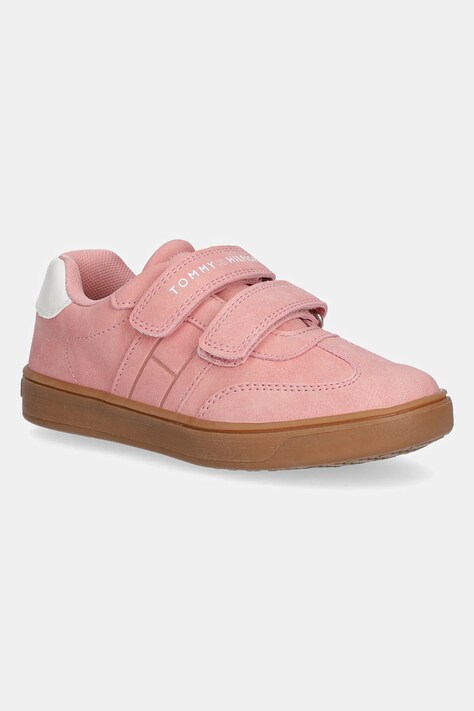 Tommy Hilfiger sneakersy dziecięce kolor różowy T1A9-33968