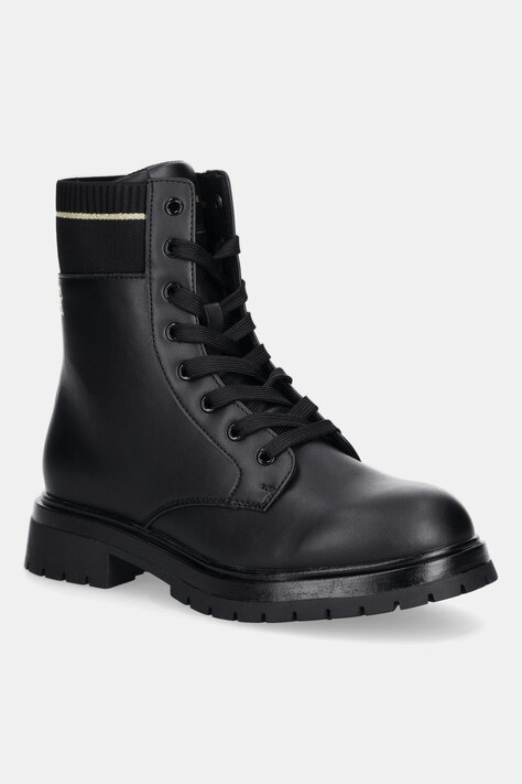 Tommy Hilfiger workery dziecięce kolor czarny T3A5-34018