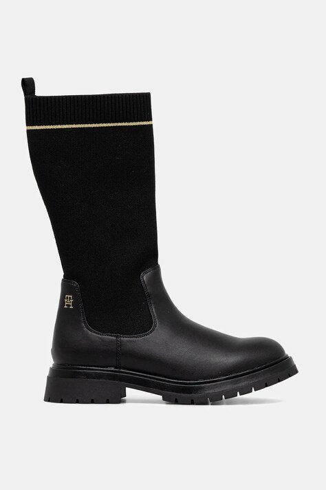 Дитячі черевики Tommy Hilfiger — AW25-OBG00P, чорний — фото 2