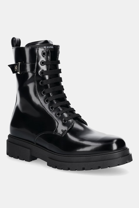 Παιδικές μπότες Tommy Hilfiger χρώμα: μαύρο, T4A5-34028