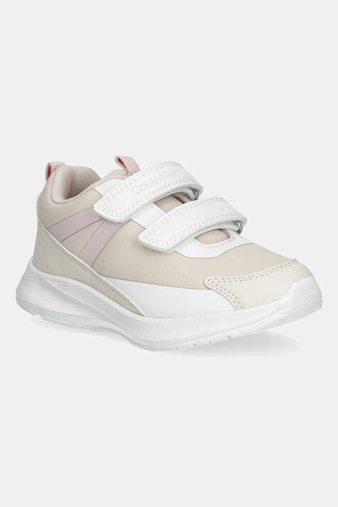 Calvin Klein Jeans sneakersy dziecięce kolor beżowy V1A9-83102